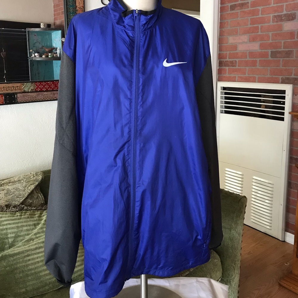 Nike Jacket Blue windbreaker style XL, Golf JKT